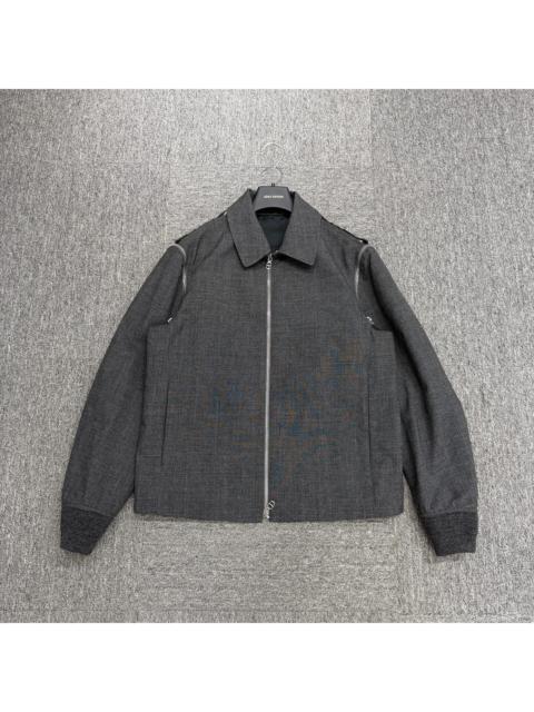 Dior Dior Detachable Sleeve Wool Jacket