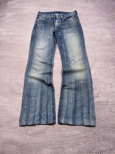 Diesel Y2K Flare Opium LGB Style Diesel Distressed Denim Jeans