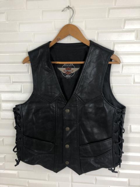 HARLEY DAVIDSON X MARITHE FRANCIAS GIRBAUD LEATHER VEST