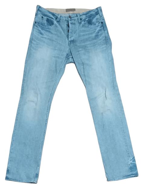 Other Designers Japanese Brand - BURNOUT BUTTON-FLY JEANS