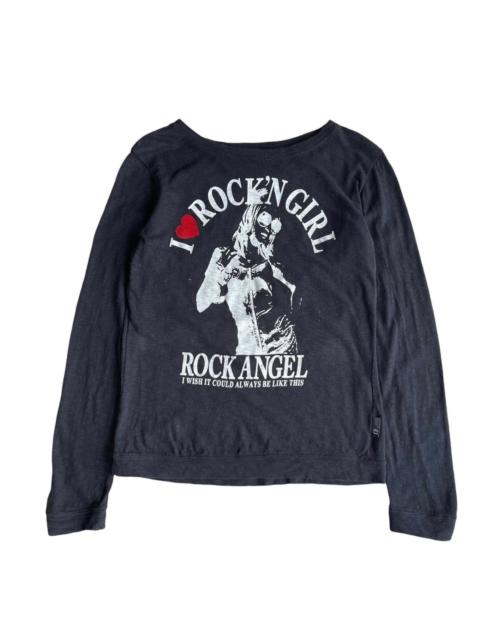 Other Designers Designer - Inspired By Hysteric Glamour Rockstar Again Longsleeve
