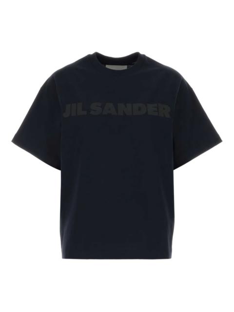 Jil Sander Jil Sander Women Logo Cotton T-Shirt