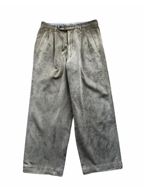 1980s Moschino Classic Wide baggy Corduroy Pant