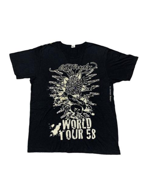 Other Designers Christian Audigier - Ed Hardy Audiger Swarovski Tshirt