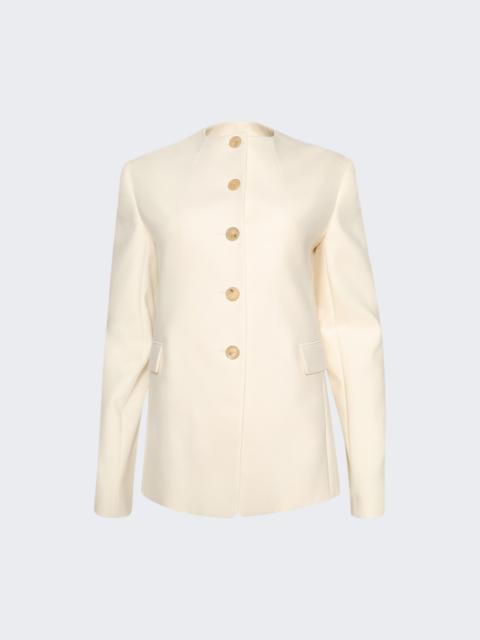 KHAITE Jameson Jacket Cream