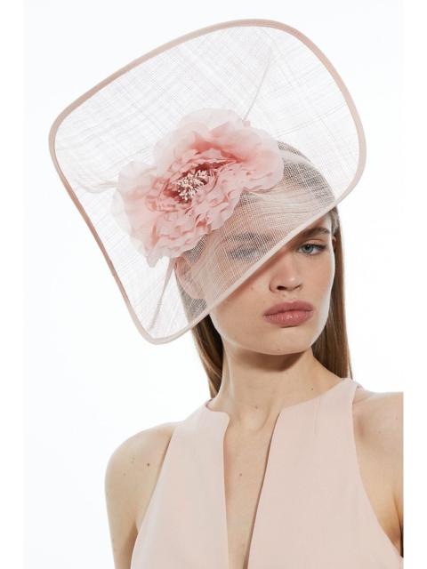 KAREN MILLEN Flower Trim Headband Fascinator