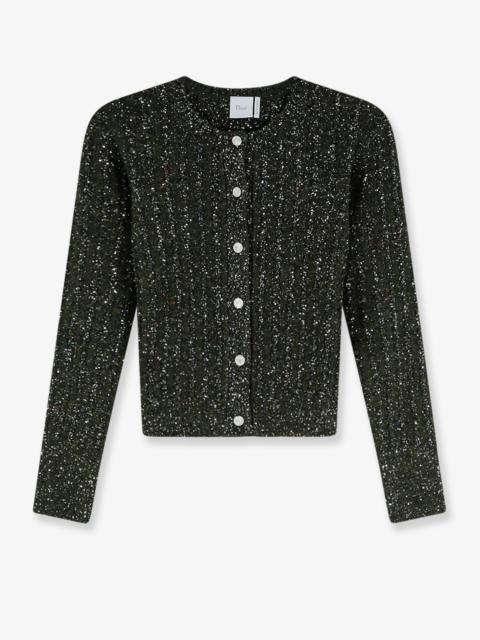 Dior Dior Women Virgin Wool And Cashmere Blend Tweed Blazer