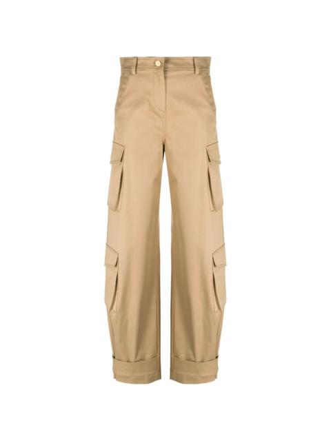Valentino Valentino Garavani High-Waisted Cargo Trousers