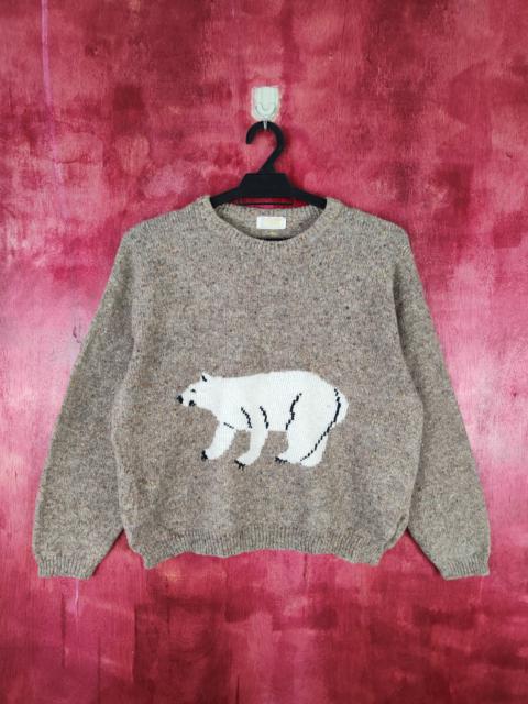 Other Designers Japanese Brand - Bear Avenue Foch Brown Knitwear Sweater