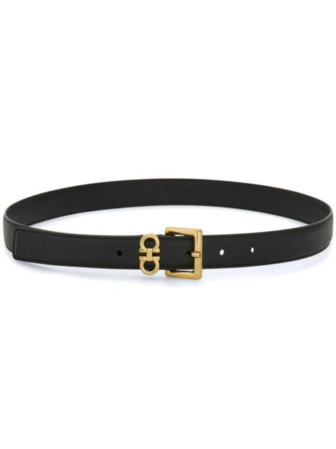 FERRAGAMO Gancini-plaque belt