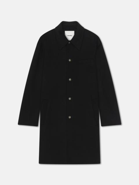 Nanushka Double Wool Silk Coat