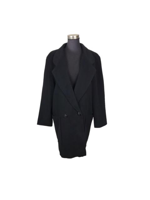 Other Designers Vintage - Vintage Yohji Yamamoto WXYZ Women Shawl Collar Wool Coat