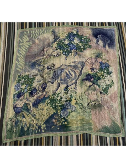 Other Designers Vintage - Japanese Art Silk Scarf Rare 33” x 34”