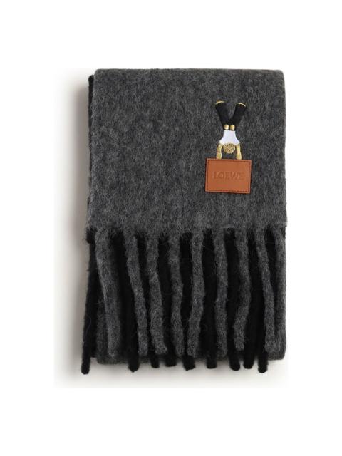 Loewe Wool And Alpaca Blend Scarf