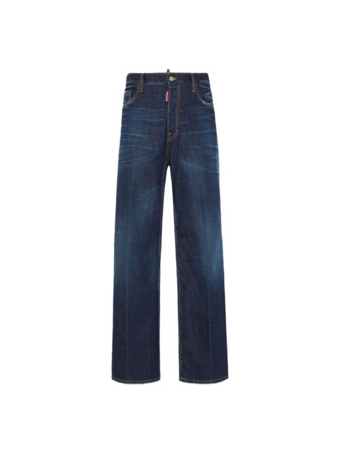 DSQUARED2 Dsquared2 Blue Denim - Wide-Leg Jeans Men