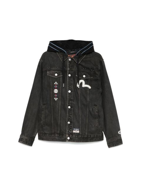patchwork denim jacket