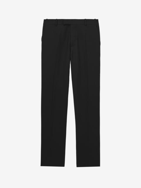 Alexander McQueen Low-Waisted Cigarette Trousers