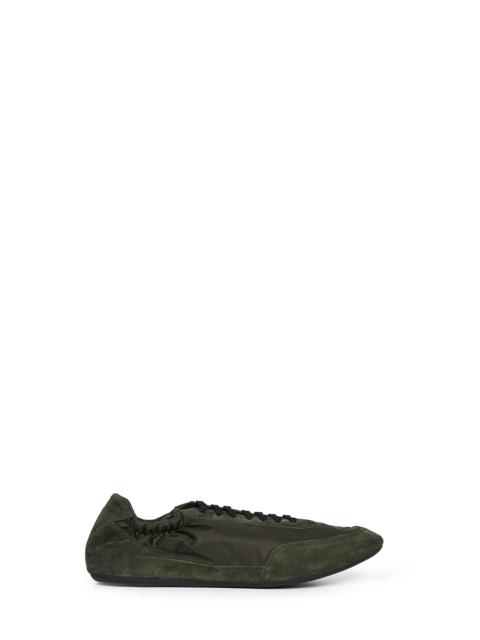 Prada Prada Calzature Men Camouflage Green Collapse Sneakers