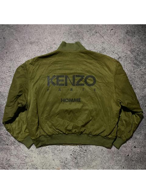Kenzo Paris Homme Big Logo Bomber Jacket