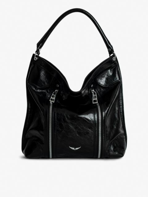 Zadig & Voltaire Sunny Hobo Vintage Patent Bag