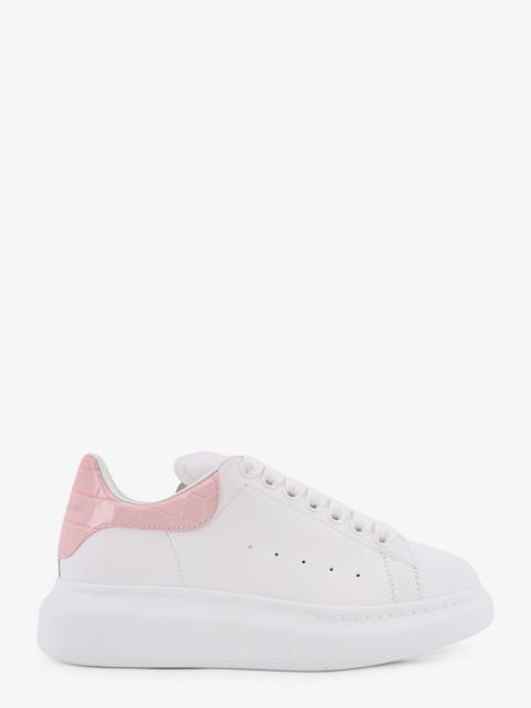Alexander McQueen Alexander McQueen Oversize Leather Sneakers White