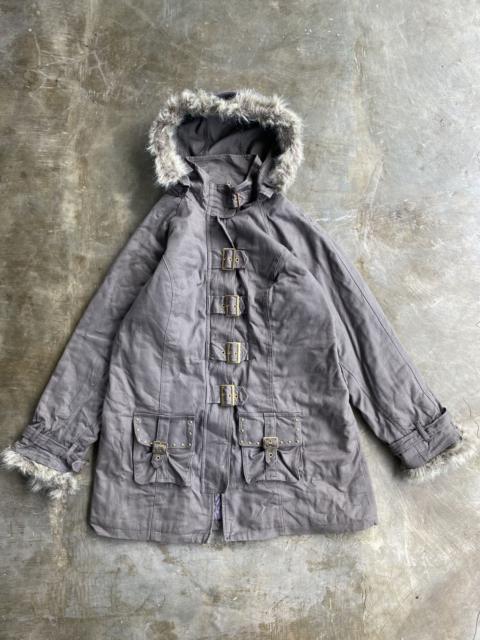 Other Designers Hysteric Glamour × If Six Was Nine × Japanese Brand - Smile Lan md Canvas material fur Jacket Like LGB if6was9