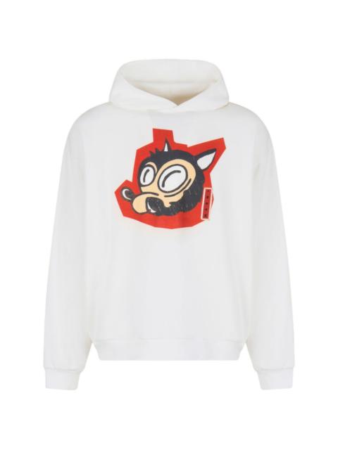 Marni GRAPHIC-PRINT HOODIE