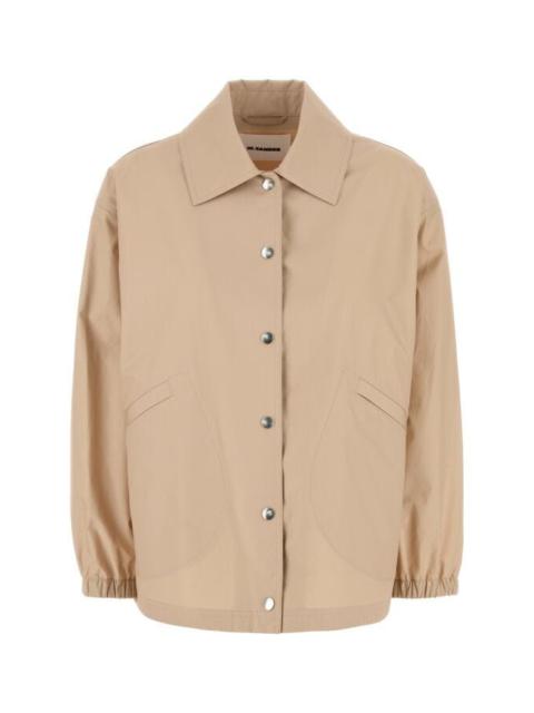 Jil Sander Women Beige Cotton Jacket