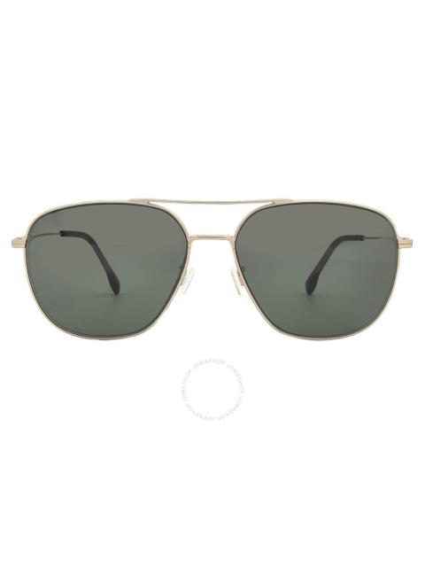 Other Designers Hugo Boss Green Navigator Men's Sunglasses BOSS 1557/O/F/S 0AOZ/QT 62