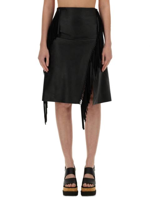 Stella McCartney Stella Mccartney Women Fringed Skirt