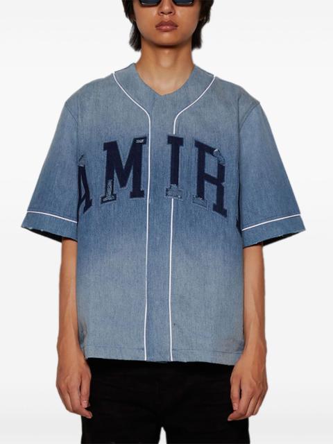 AMIRI AMIRI Men Sunfaded Baseball Shirt