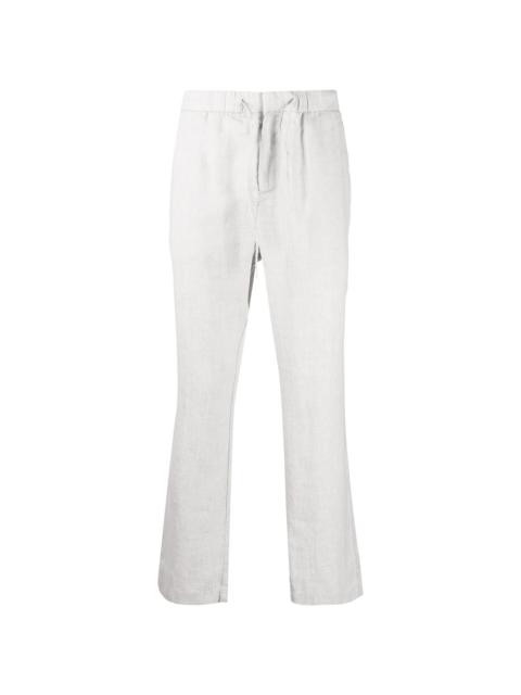 straight-leg trousers