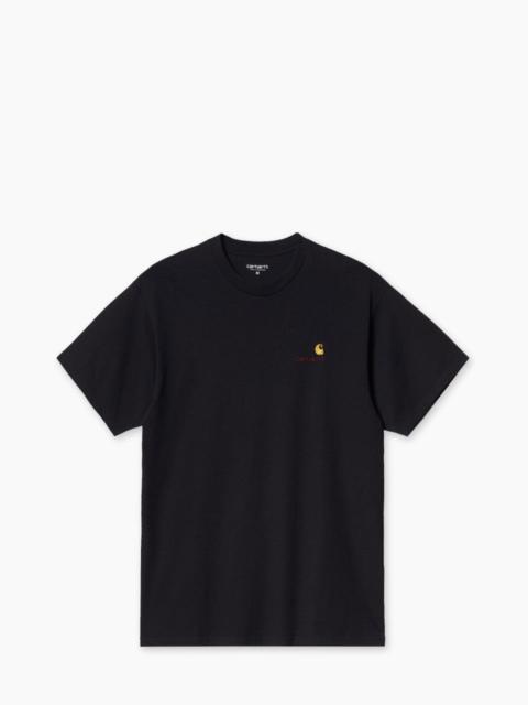 Carhartt CARHARTT WIP S/S AMERICAN SCRIPT T-SHIRT BLACK