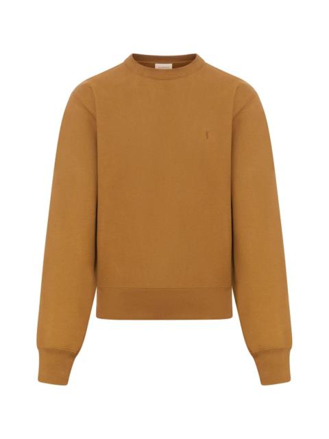 SAINT LAURENT 'cassandre' Crew Neck Sweatshirt