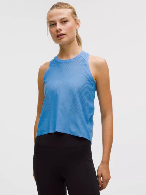 lululemon Fast and Free Airflow Cropped Running Tank Top