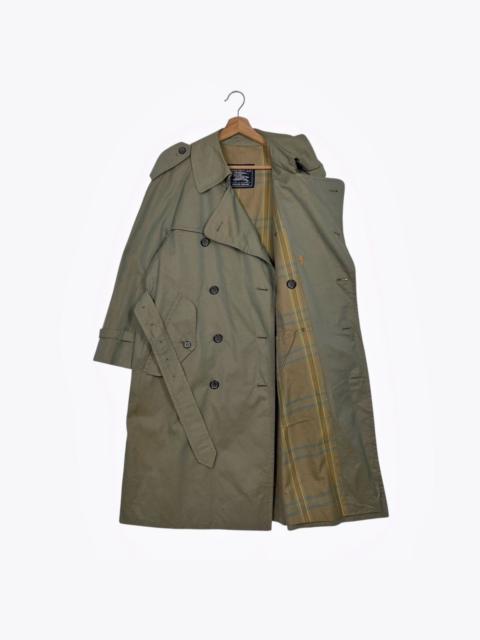 Burberry Burberrys Nova Check Double Breasted Trenchcoat