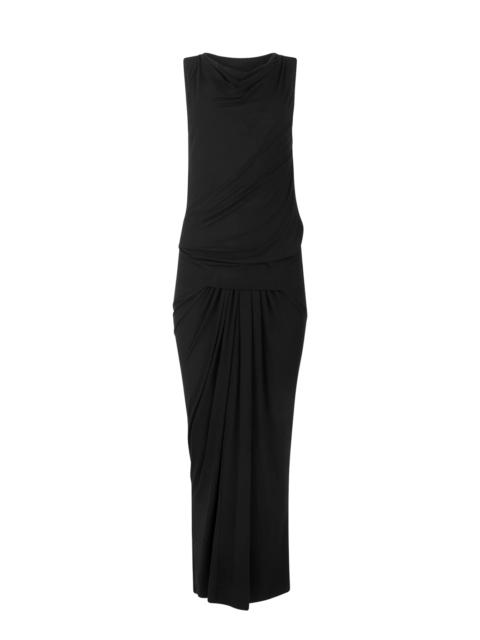 entire studios DRAPE DRESS BLACK