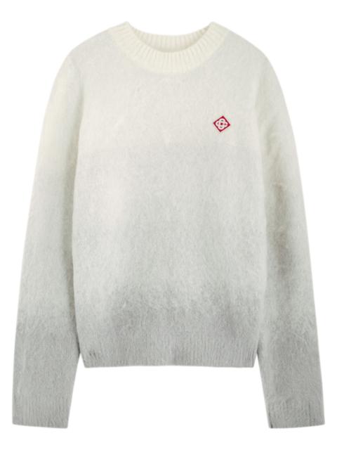 Casablanca Dégradé Brushed-knit Jumper