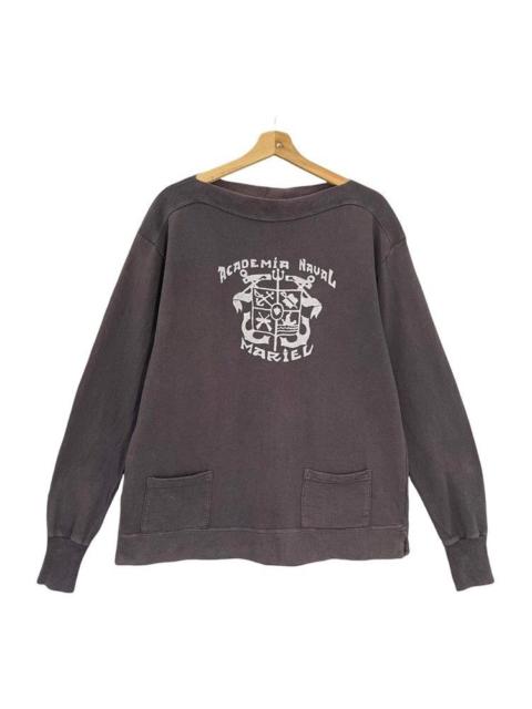 Other Designers Avirex - Cheswick Academia Naval Mariel Crewneck Sweatshirt Size M