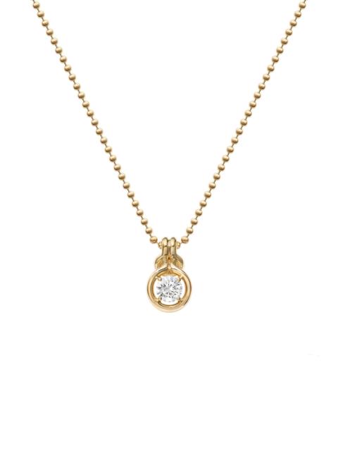 MELISSA KAYE Diamond Medium Rocky Pendant Necklace