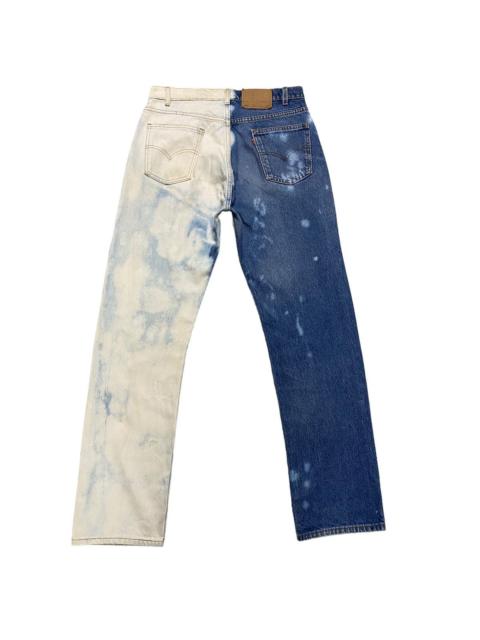 Levi's Vintage 90s Levis 505 Regular Fit Straight Leg Jeans Bleach
