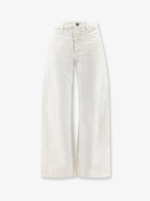 CLOSED Closed Cotton Tory-X Trousers White