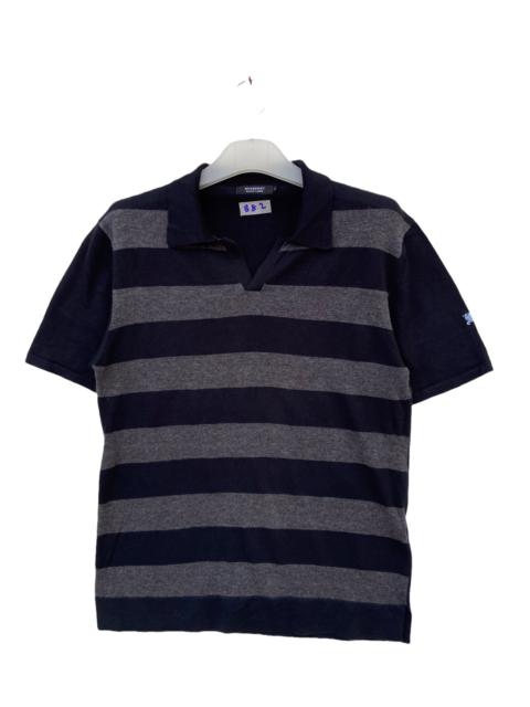 Other Designers Vintage - BURBERRY BLACK LABEL POLO STRIPE