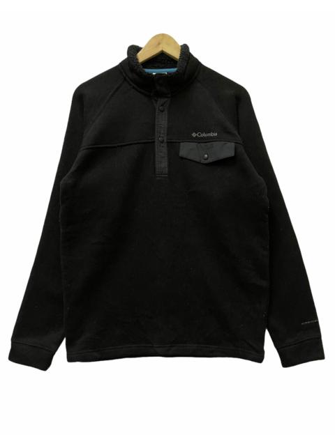 Other Designers Columbia - Columbia Fleece Jacket Half Button Black
