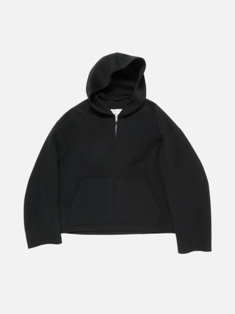 Acne Studios Cashmere hooded jacket - Black