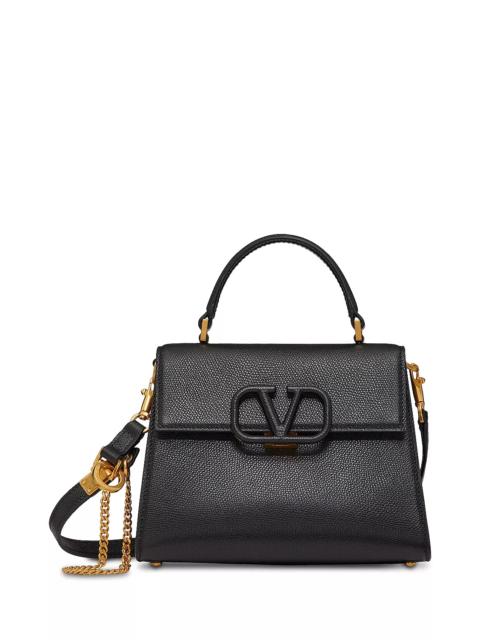 Valentino Vsling Small VLogo Convertible Top Handle Bag