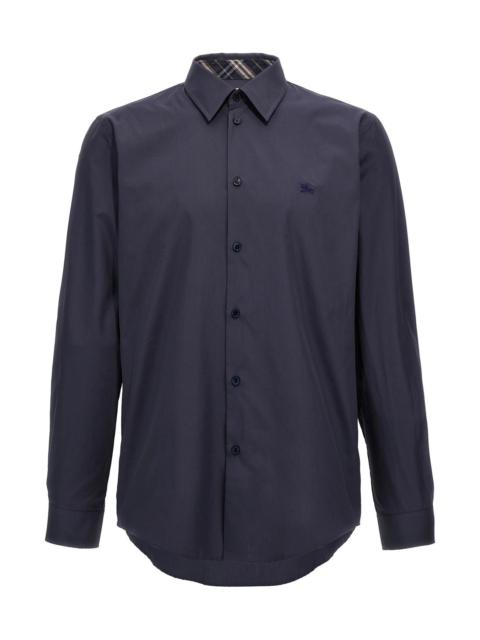 Burberry Logo embroidery shirt