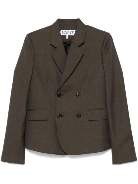 Loewe Loewe Double-breasted Wool Jacket