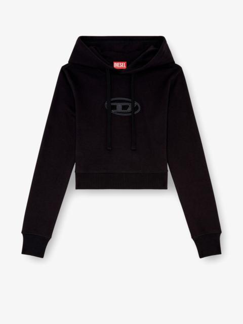 Diesel Women Slimmy Cotton Blend Sweatshirt