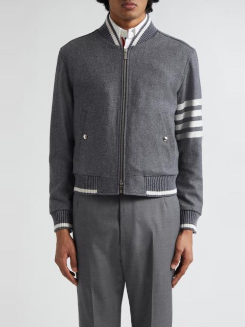 Thom Browne Wool & Cashmere Bomber Jacket